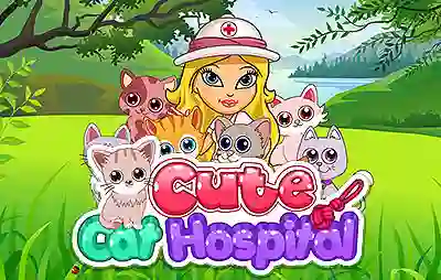 Cluiche Cute Cat Hospital ar líne