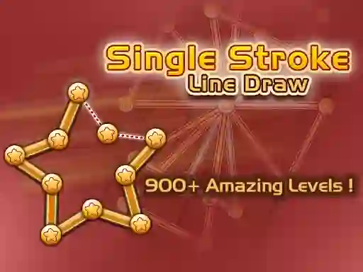 Cluiche Single Stroke Line Draw ar líne