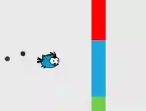 Cluiche Flappy Color Birds ar líne