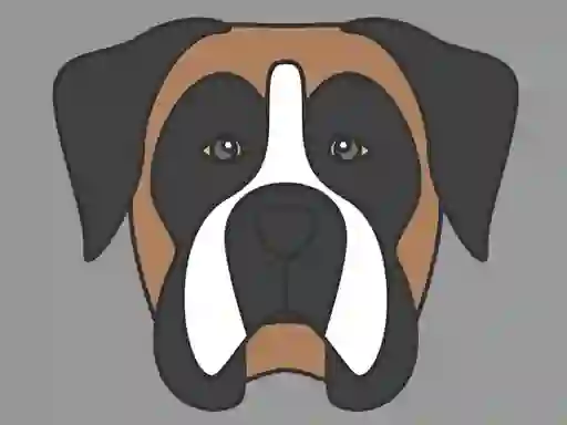 Cluiche Doggy Face Coloring ar líne