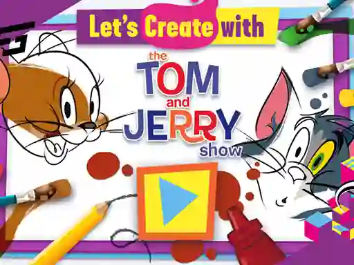 Cluiche Lets Create with Tom and Jerry ar líne