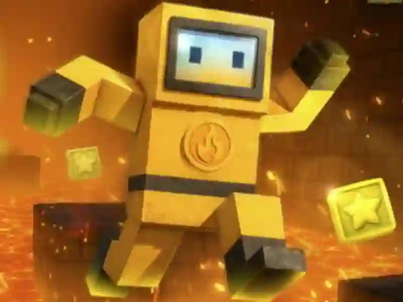 Cluiche Lava Blox ar líne