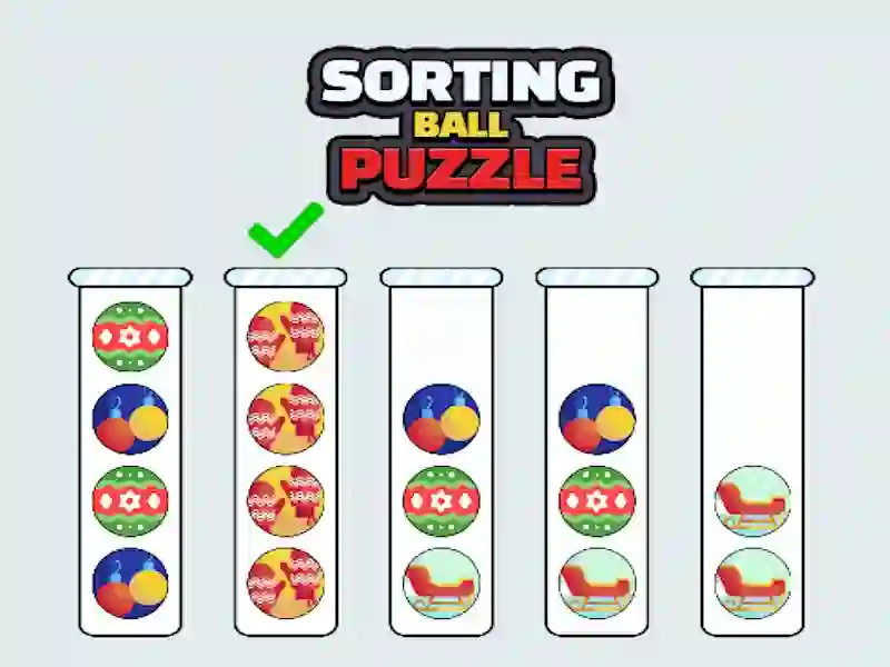 Cluiche Sorting Ball Puzzle ar líne