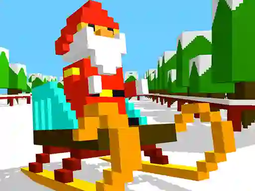 Cluiche Sliding Santa Clause ar líne