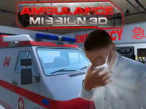 Cluiche Ambulance Mission 3d ar líne