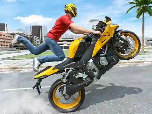 Cluiche Motorcycle Simulator Offline ar líne
