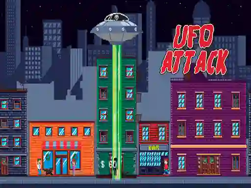 Cluiche UFO Attack ar líne