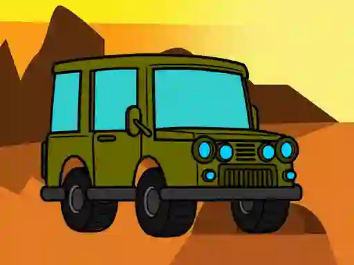 Cluiche Off-Road Coloring Book ar líne