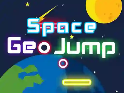 Cluiche Space Geo Jump ar líne