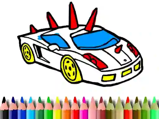 Cluiche Back To School: GTA Cars Coloring ar líne