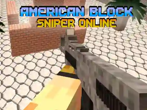 Cluiche American Block Sniper Online ar líne