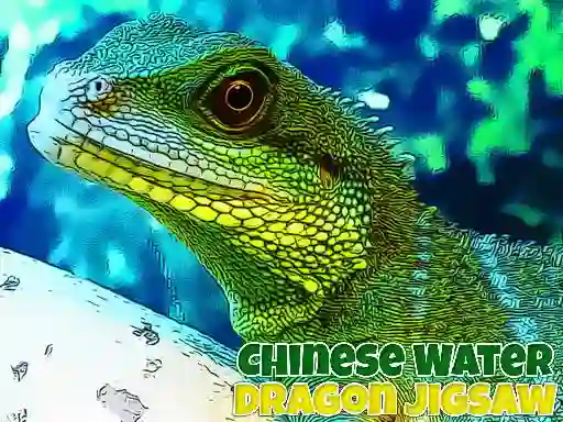 Cluiche Chinese Water Dragon Jigsaw ar líne