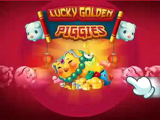 Cluiche Lucky golden Piggies ar líne