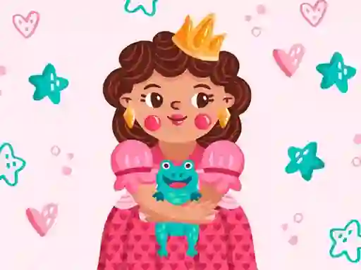 Cluiche The Frog Prince Jigsaw ar líne