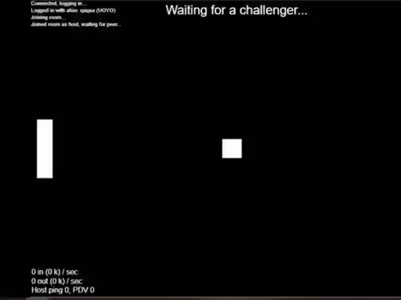 Cluiche Multiplayer Pong ar líne