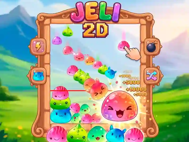 Cluiche Jeli 2D ar líne