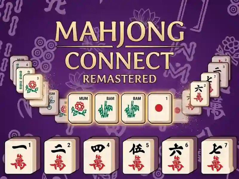 Cluiche Mahjong Connect Remastered ar líne