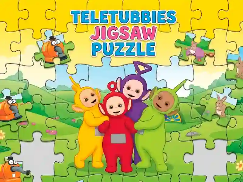Cluiche Teletubbies Jigsaw Puzzle ar líne