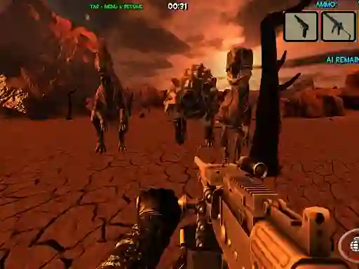 Cluiche Dinosaurs Survival The End Of World ar líne
