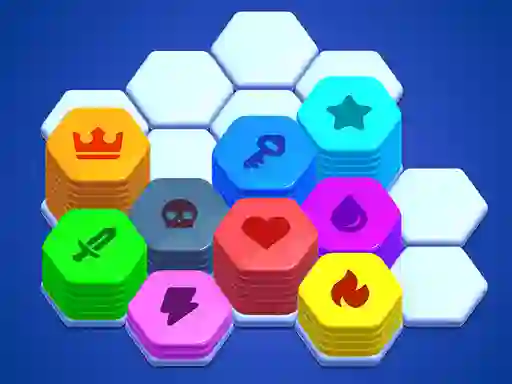 Cluiche Hexa Sort Master ar líne