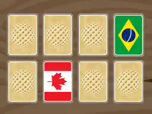 Cluiche World Flags Memory ar líne
