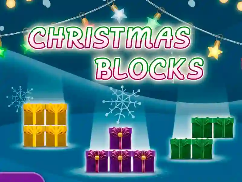 Cluiche Christmas Blocks ar líne