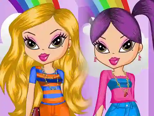 Cluiche Bratz Girl Dress Up ar líne