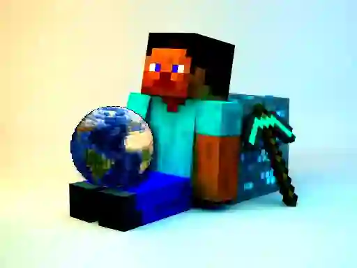 Cluiche Mineblock Earth Survival ar líne