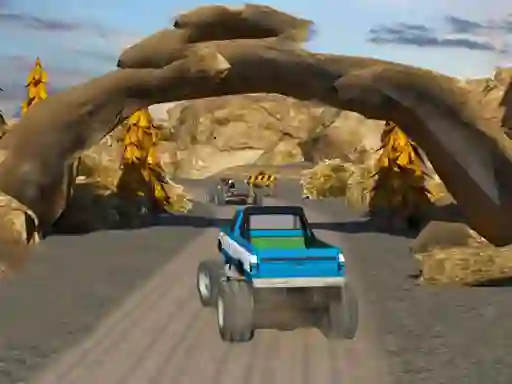 Cluiche Extreme Buggy Truck Driving 3D ar líne
