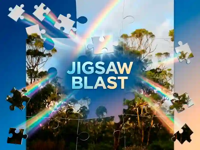 Cluiche Jigsaw Blast ar líne