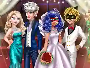 Cluiche Ladybug Wedding Royal Guests ar líne