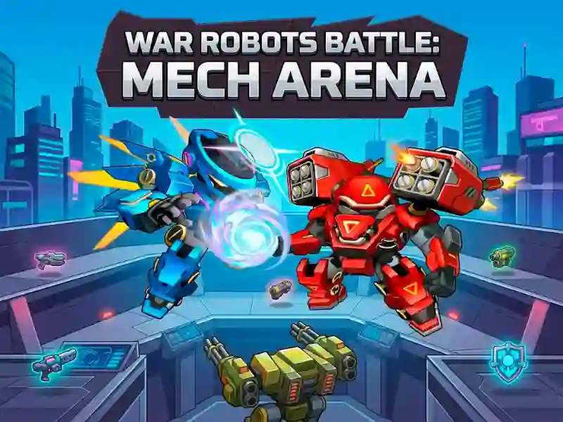 Cluiche War Robots Battle: Mech Arena ar líne