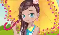 Cluiche Kawaii Beauty Dress Up ar líne