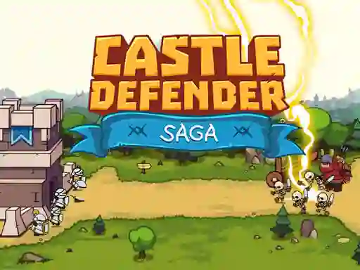 Cluiche Castle Defender Saga ar líne