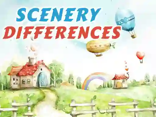 Cluiche Fantasy Scenery Differences ar líne