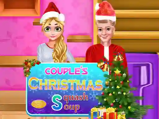 Cluiche Couple Christmas Squash Soup ar líne