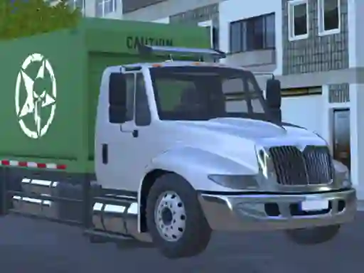 Cluiche Garbage Truck Driving ar líne