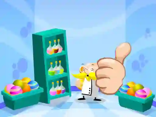 Cluiche Crazy Professor Bubble ar líne