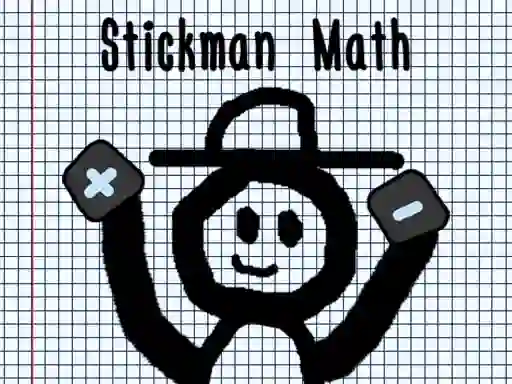 Cluiche Stickman Math ar líne