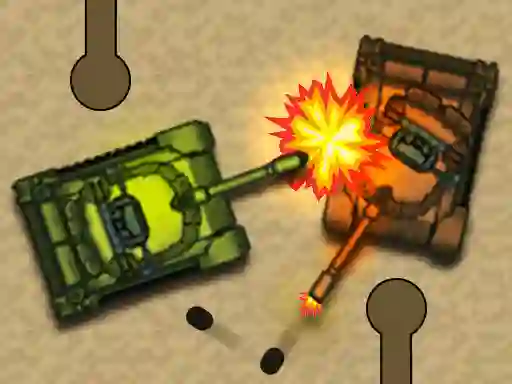 Cluiche Micro Tank Wars ar líne