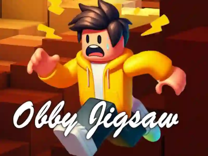 Cluiche Obby Jigsaw ar líne
