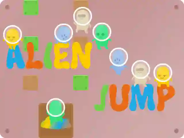 Cluiche Alien Jump ar líne