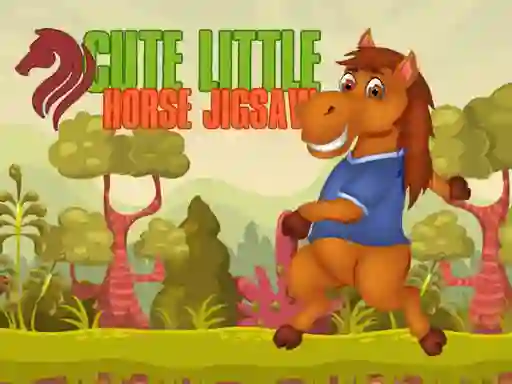 Cluiche Cute Little Horse Jigsaw ar líne