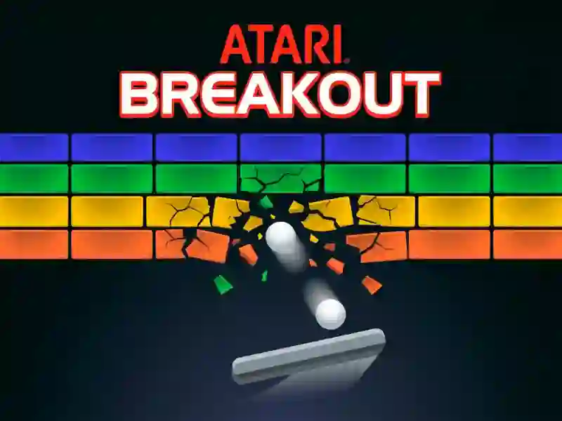 Cluiche Atari Breakout ar líne