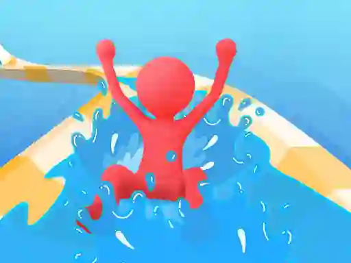 Cluiche Waterpark Slide Race ar líne