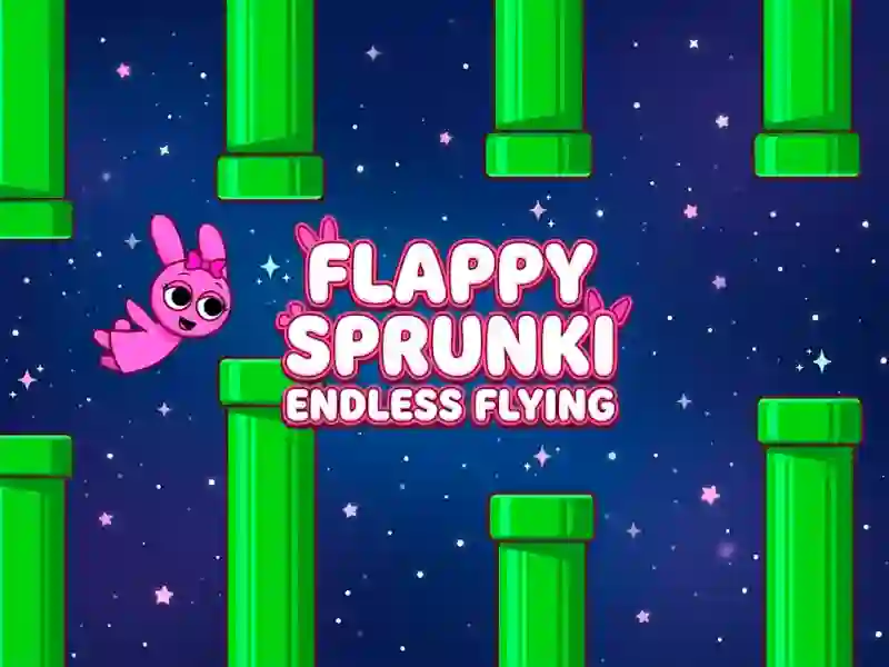 Cluiche Flappy Sprunki Endless Flying ar líne