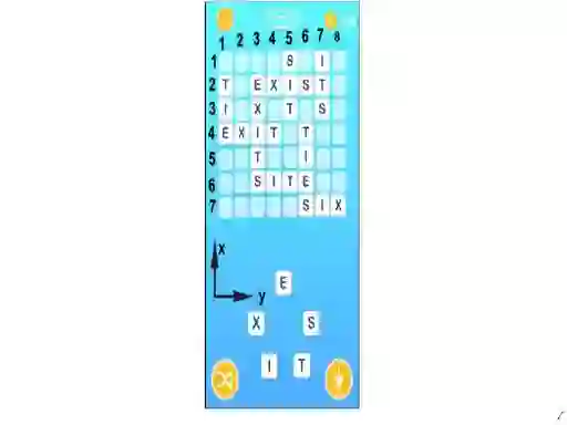 Cluiche Word Cross ar líne