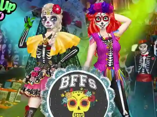 Cluiche BFFS Day Of The Dead ar líne