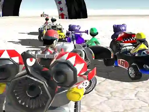 Cluiche Xtreme Racing Cartoon 2019 ar líne