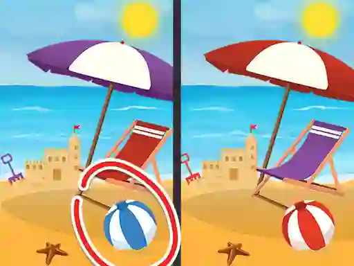 Cluiche Spot The Difference Seasons ar líne